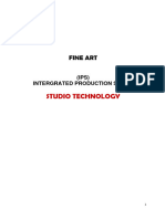 Fine Art Studio Technology o Level Notes 2