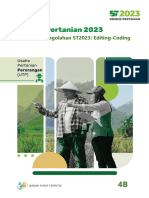 Buku Pedoman Pengolahan ST2023 - Editing Coding (4B)