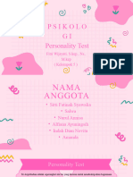 Pink Cute Aesthetic Creative Portfolio Presentation