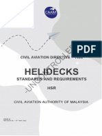 CAD 1406 Helidecks Standards and Requirements Malaysia