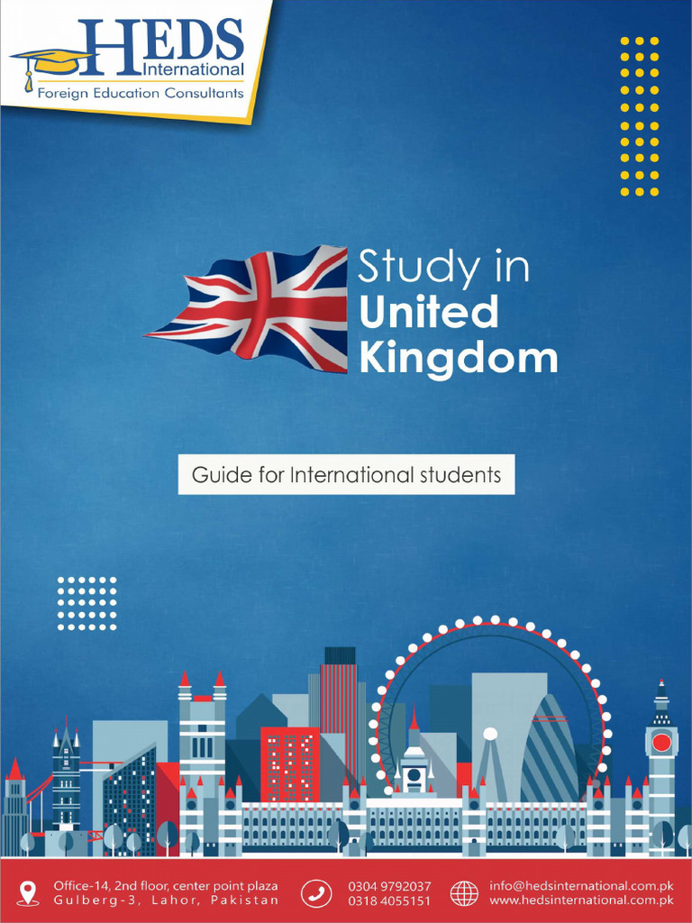 Study In Uk 2024 Pdf United Kingdom International English