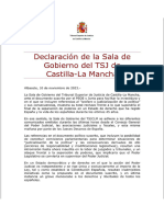 Tribunal Superior de Justicia de Castilla La Mancha (Amnistía)