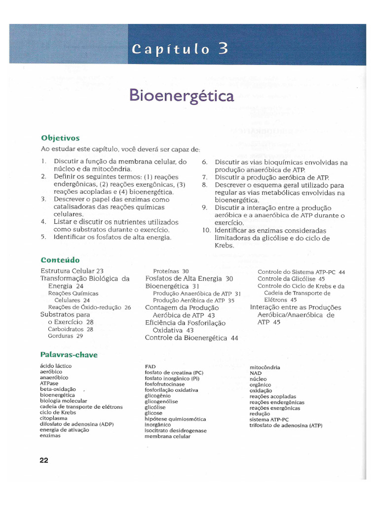 Livro 01-Bioenergética | PDF