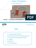 Tema 2. Condicionamiento Operante