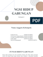 Fungsi Hidup Gabungan - Kelompok 1