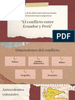 Conflicto Ecuador Peru