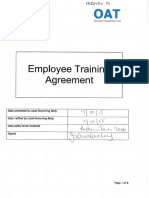 Employee Training Contract