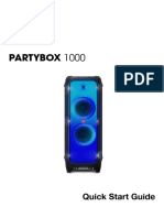 JBL PartyBox 1000 QSG Multilingual