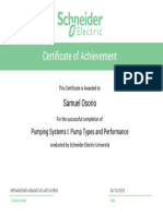 Certificate Pumping System I