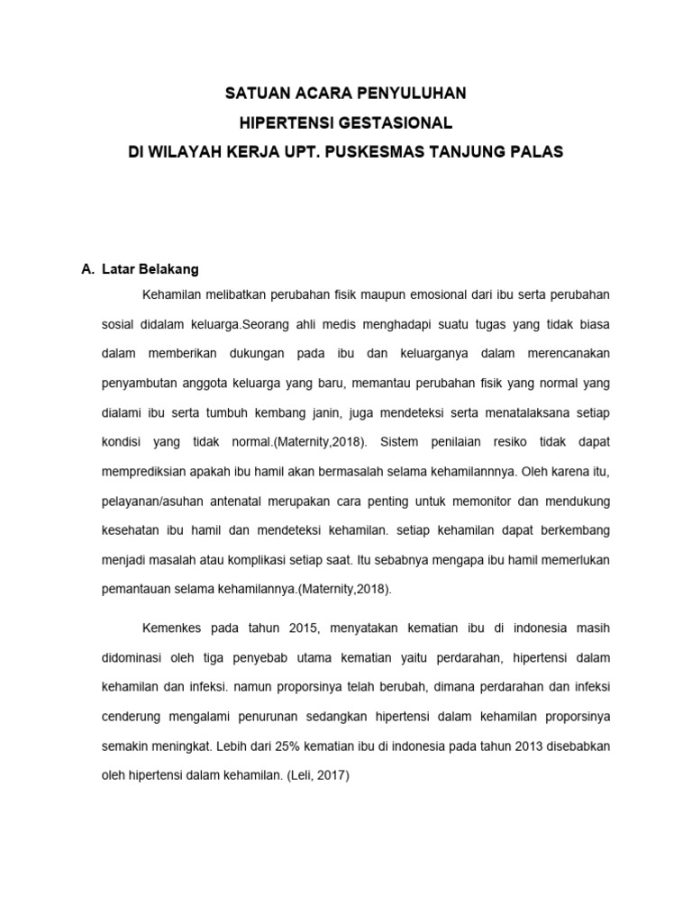 Sap hipertensi gestasional pdf