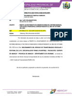 Informe Mensual Levantamiento de Obs Supersion