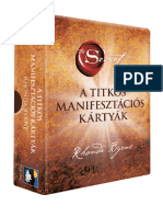 Rhonda Byrne - A TITKOS MANIFESZTÁCIÓS KÁRTYÁK