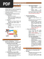 Functions of The NS (Midterms)