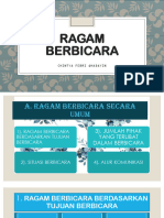 Ragam Berbicara