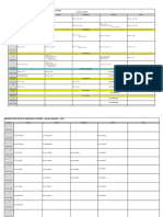 Higher Certificate in Paralegal Studies Timetable For Semester 2