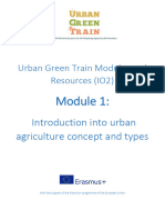 Module 1 Introduction Into Urban Agriculture Concept and Types