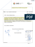 Plano Anual de Auditoria 2022 - Aprovação CA