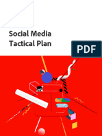 Marketo Engage Sample Social Media Tactical Plan Worksheet