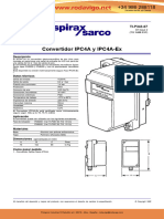 Ficha Tecnica Convertidor Ipc4a Ipc4a Ex Spirax Sarco