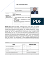 CV of Zahidul Islam - Agriculture - Socio-Economic - EIA Specialist