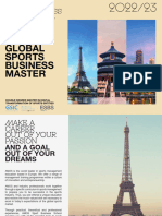 Brochure AMOS Global Sport Business Master