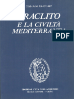 Gerardo Fraccari - Eraclito e La Civiltà Mediterranea-Edizioni L'Età Dell'Acquario (1981)