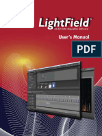 LightField Users Manual Issue 4.5 4411 0125