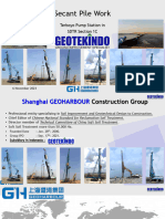 Geotekindo - Clarification of Secant Pile for Terboyo Pump House R03