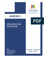 Anexo II Informe de Distritos Tunuyan