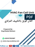 HVAC-Fan Coil Unit: Prepared By: Eng - Khaled Mohsen