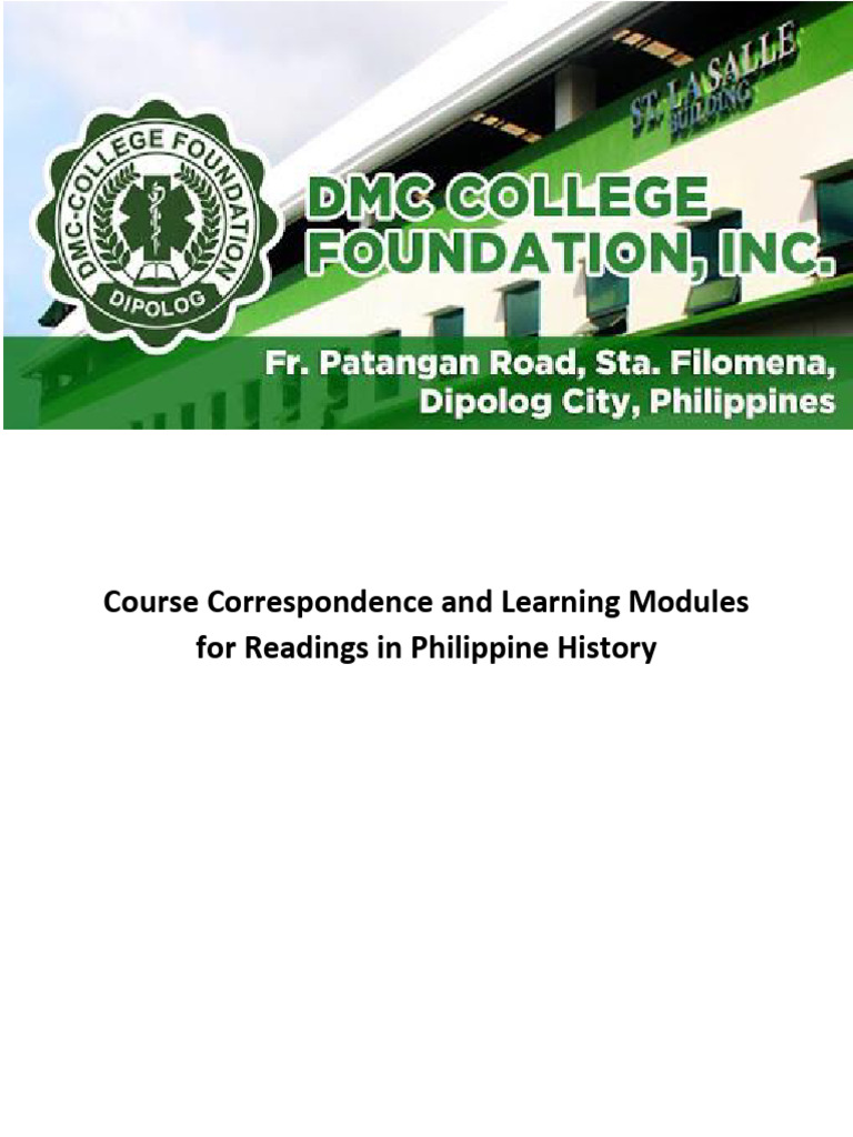 Learning Modules for Philippine History | PDF