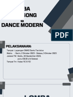 Lomba Solo Song and Dance Modern