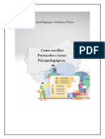 Testes e Protocolos Psicopedagógicos PDF