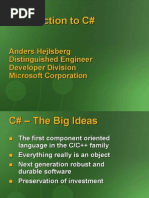 Introduction to Csharp