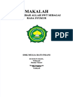 PDF Makalah Menyembah Allah SWT Sebagai Rasa Syukur Compress