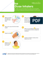 Metered Dose Inhalers Flyer