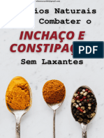 Remédios Naturais para Combater o Inchaço e Constipação Sem Laxantes