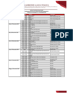 Jadwal Batch 161 Online