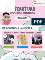 Tópicos Literarios. Cabrera
