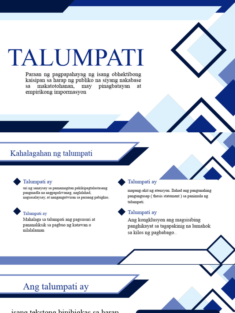 Talumpati | PDF