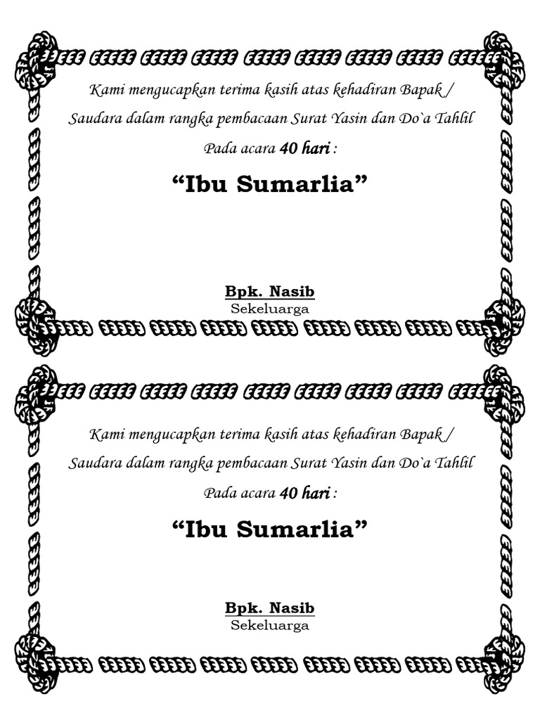 Kami Mengucapkan Terima Kasih Atas Kehadiran Bapak Pdf Memasak