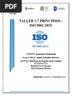 Descripción de Los Numerales de La Norma Iso 90012015 | PDF | Sistema ...
