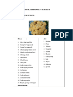 Modifikasi Resep Menu Ke Iii