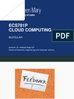 Ecs781p 5 Rest API
