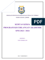 Kertas Kerja Program Kecemerlangan SPM 2023