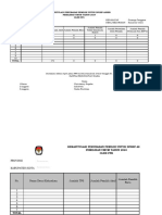 Formulir Rekap Perubahan Pemilih Di PPS Dan PPK