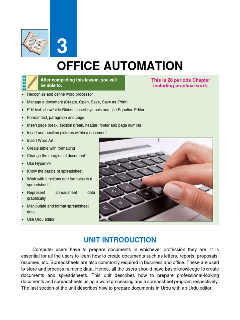 Chapter 3 class 9 computer book federal board pdf microsoft excel