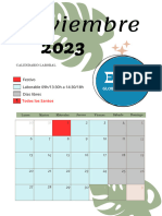 Calendario Laboral 2023