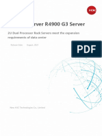 H3C UniServer R4900 G3 Rack Server Datasheet