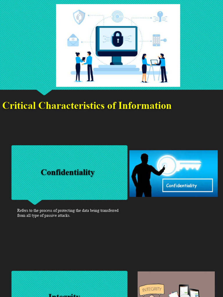 Critical Characteristics of Information Security | PDF | Social Science
